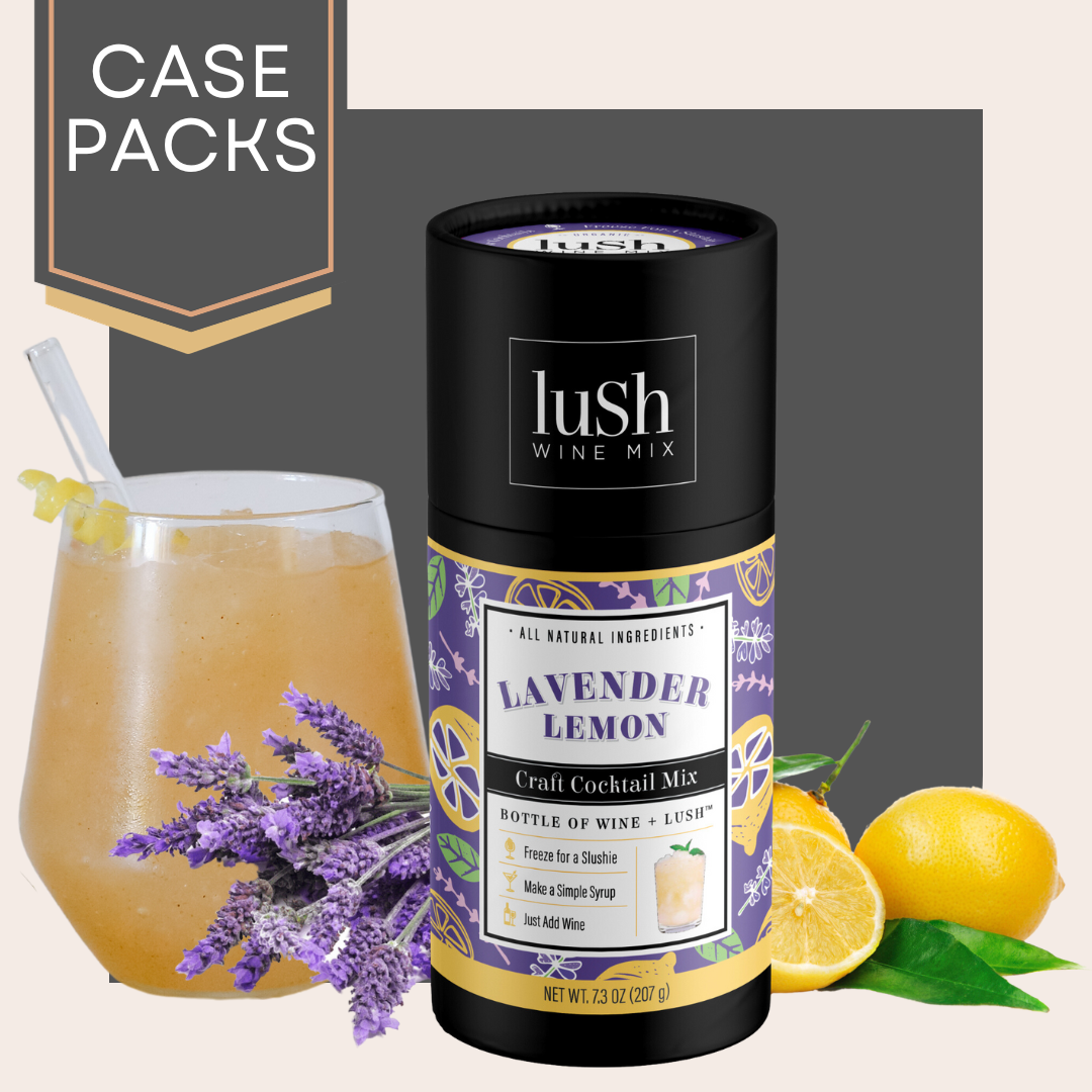 【雪月花】パタ#3 Ripples Gluta　SET Lavender Lemon Casepacks- Each Makes 8+ Organic Cocktails and