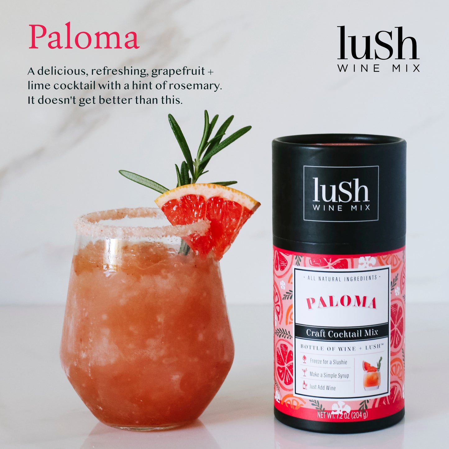 Paloma Wholesale - Organic Cocktails & Mocktails (MSRP $16)