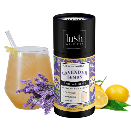 Lavender Lemon Wholesale - Organic Cocktail & Mocktail Mix (MSRP: $15.95)