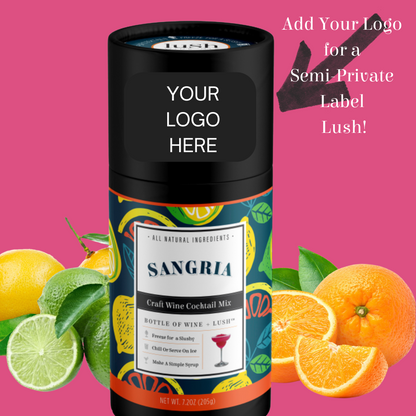 100 Semi-Private Labeled Lush Canisters! Delivered & Ready to Sell with Your Logo
