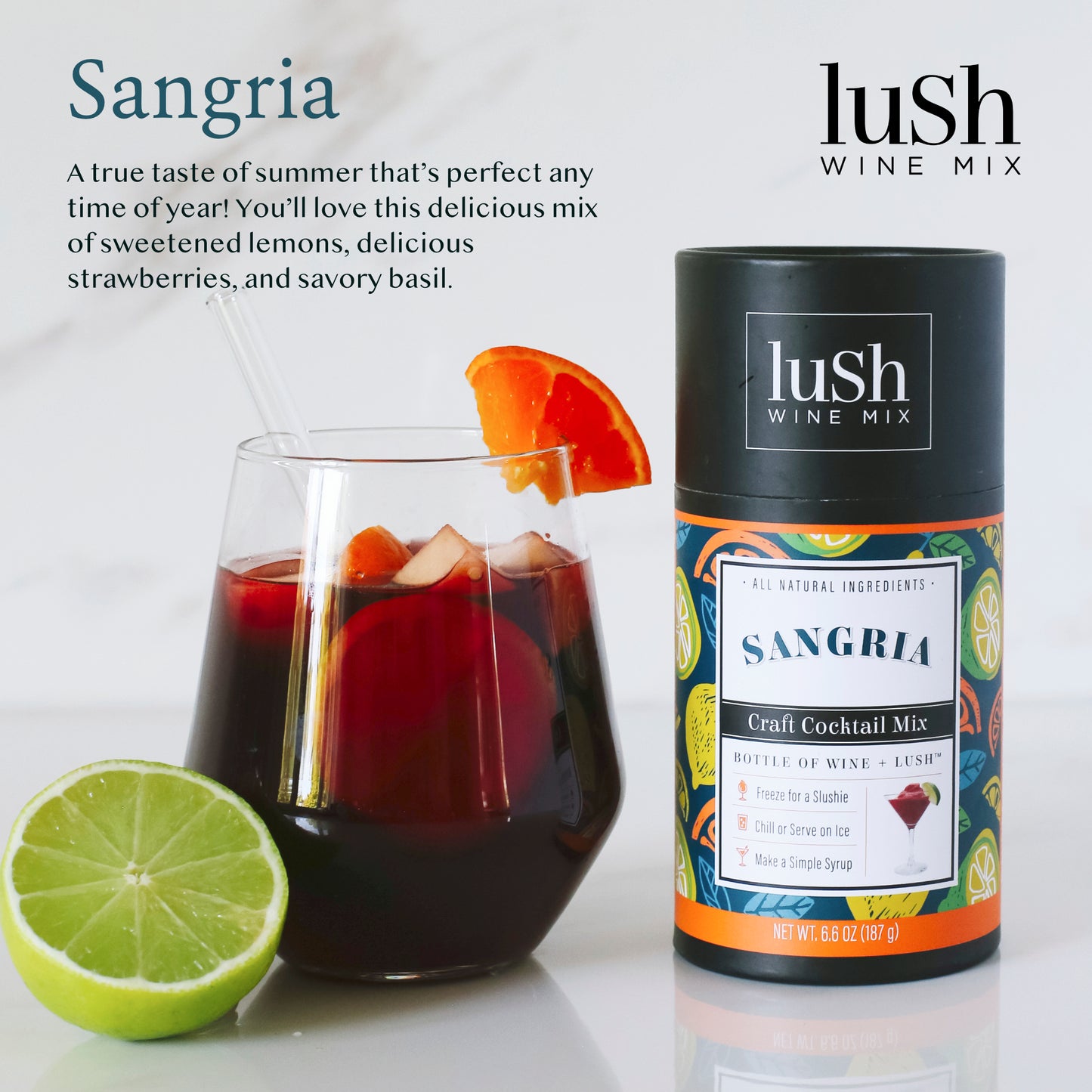 Sangria Wholesale - Organic Cocktails & Mocktails (MSRP $15.95)