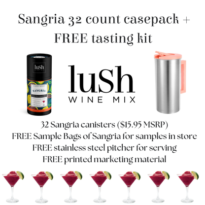 Spring Sangria Casepack & FREE Tasting Kit (Guaranteed to Sell Out!)